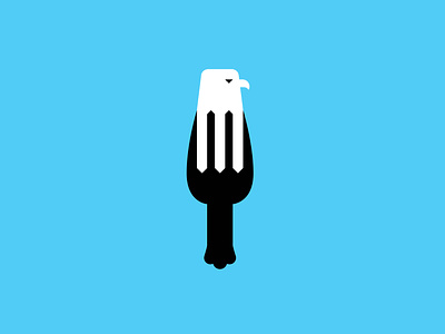 طراحی لوگو رستوران ایگل