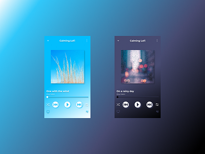 Lofi Music Player UI