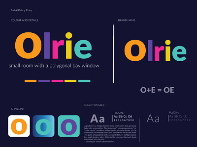 olrie logo design branding design logo