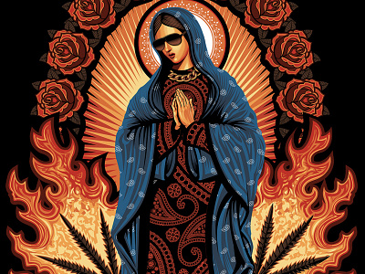 Reason "Mary Jane" T-shirt illustration