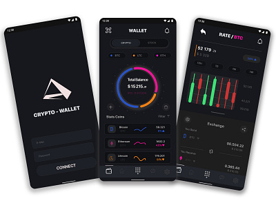 Crypto wallet app crypto wallet crypto crypto mobile app crypto ui design crypto wallet mobile ui design wallet