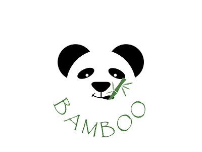 Day 3 - Panda bamboo logo dailylogochallenge dailylogochallengeday3 logo logodesign panda logo vector