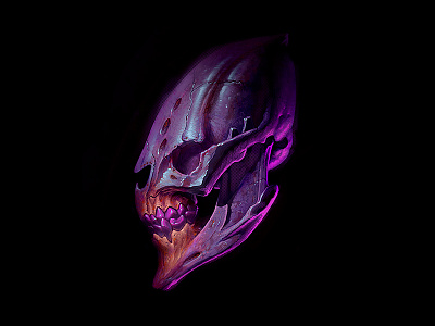 skull art conceptart demon horror illustration lostkeep macabre matthewglewis monster scary