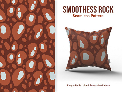 Smoothess Rock - Seamless Pattern abstract design illustration organic pattern art patterns rock rocket seamless pattern shapes smoothes vector