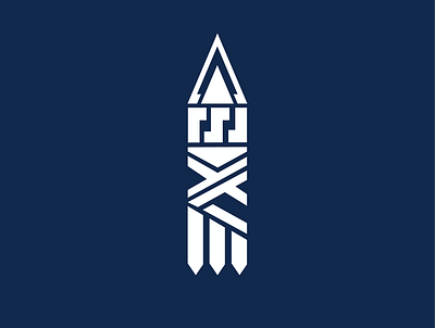 Axis Rocketship company ( daily logo challenge ) branding design icon logo typography vector