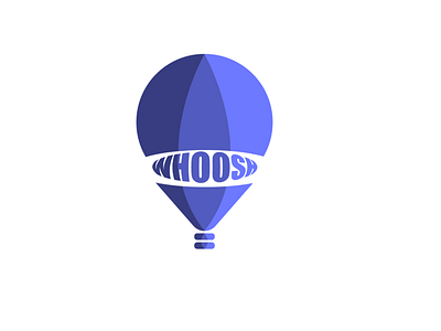 WHOOSH hot air baloon company ( daily logo challenge )