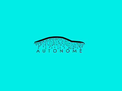 Autonome Driverless Car Logo ( Daily Logo Challenge )