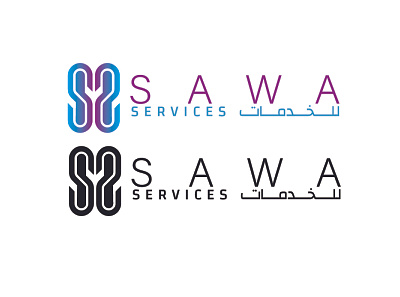 Sawa Services branding design flat icon illustration logo minimal ui ux vector