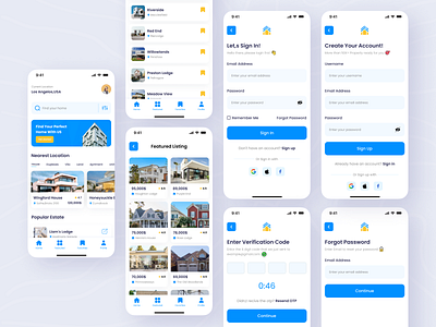 Realty - Real Estate App Design