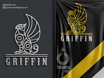 GRIFFIN LINE ART LOGO