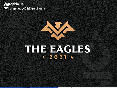 THE EAGLES agency brand branding design electric icon ivestement logo logos realestate vector