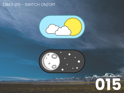 Daily UI #015 - Switch on/off