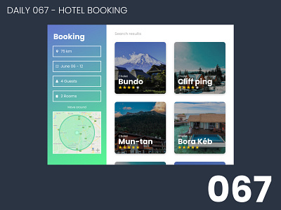 Daily UI #067 - Hotel booking 100daychallenge booking daily ui dailyui ui