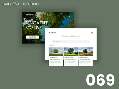 Daily UI #069 - Trending 100daychallenge daily ui dailyui design ui