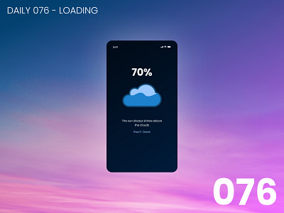 Daily UI #076 - Loading 100daychallenge daily ui dailyui ui