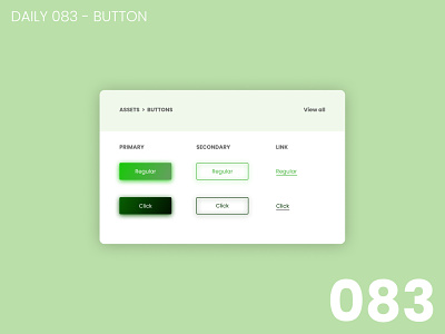 Daily UI #083 - Button 100daychallenge daily ui dailyui design ui