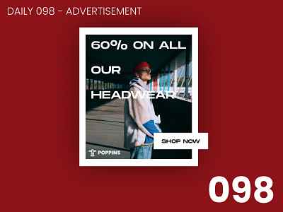 Daily UI #098 - Advertisement 100daychallenge daily ui dailyui design ui