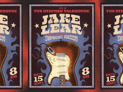 Jake Lear Concert Poster