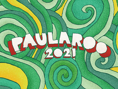 Paularoo Logo band branding concert concert poster festival gig poster illustration illustrator irish logo music music series musician photoshop summer