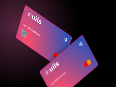 Uils debit card fintech mobile app