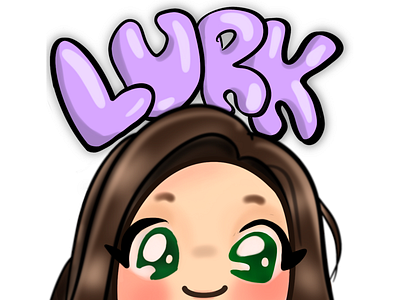 Lurk 3D Animated Emote V2 Discord Emotes Emote Commission 