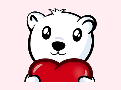 Heart Bear Emote