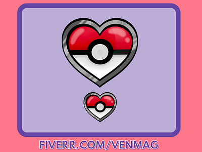 Pokeball Twitch Emote badge logo badges emote emoteart emotes emotes for twitch emotestwitch pokeball pokemon pokemon go sub badges twitch twitch art twitchemote