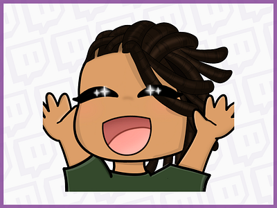 Happy Chibi Huy Emote badge logo badges chibi chibi guy emotes chibi twitch emotes dreadlocks emote emoteart emotes emotes for twitch emotestwitch twitch twitch art twitchemote