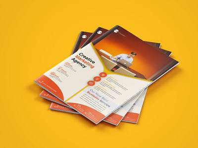 Marketing Agency Flyer banners branding brochure design corporate creative design design art dl flyer flyer logo marketing