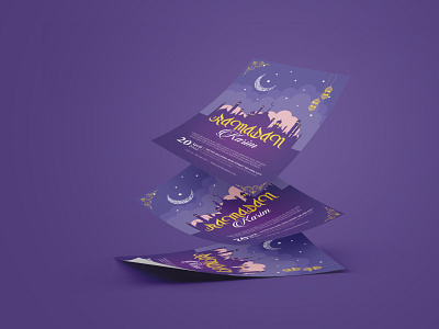 Ramadan Karim  Invitation flyer