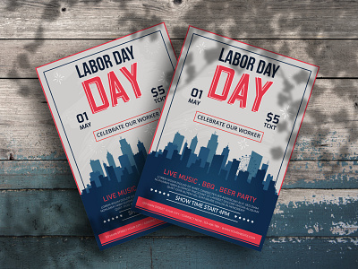 LABOR DAY FLYER 4th 4th of july america american barbecue bbq card celebration event flag flyer holiday party independence independence day invitation invite july labor memorial party