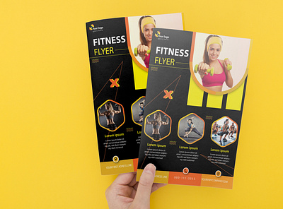 Fitness Gym Flyer poster