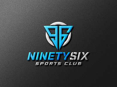 Ninety Six Sports Club Logo Design brand identity brand logo branding design business logo creative logo design flat gaming logo graphicdesign illustration jidans design logo minimal logo minimalist logo modern logo premium logo professional logo sports logo team logo unique logo