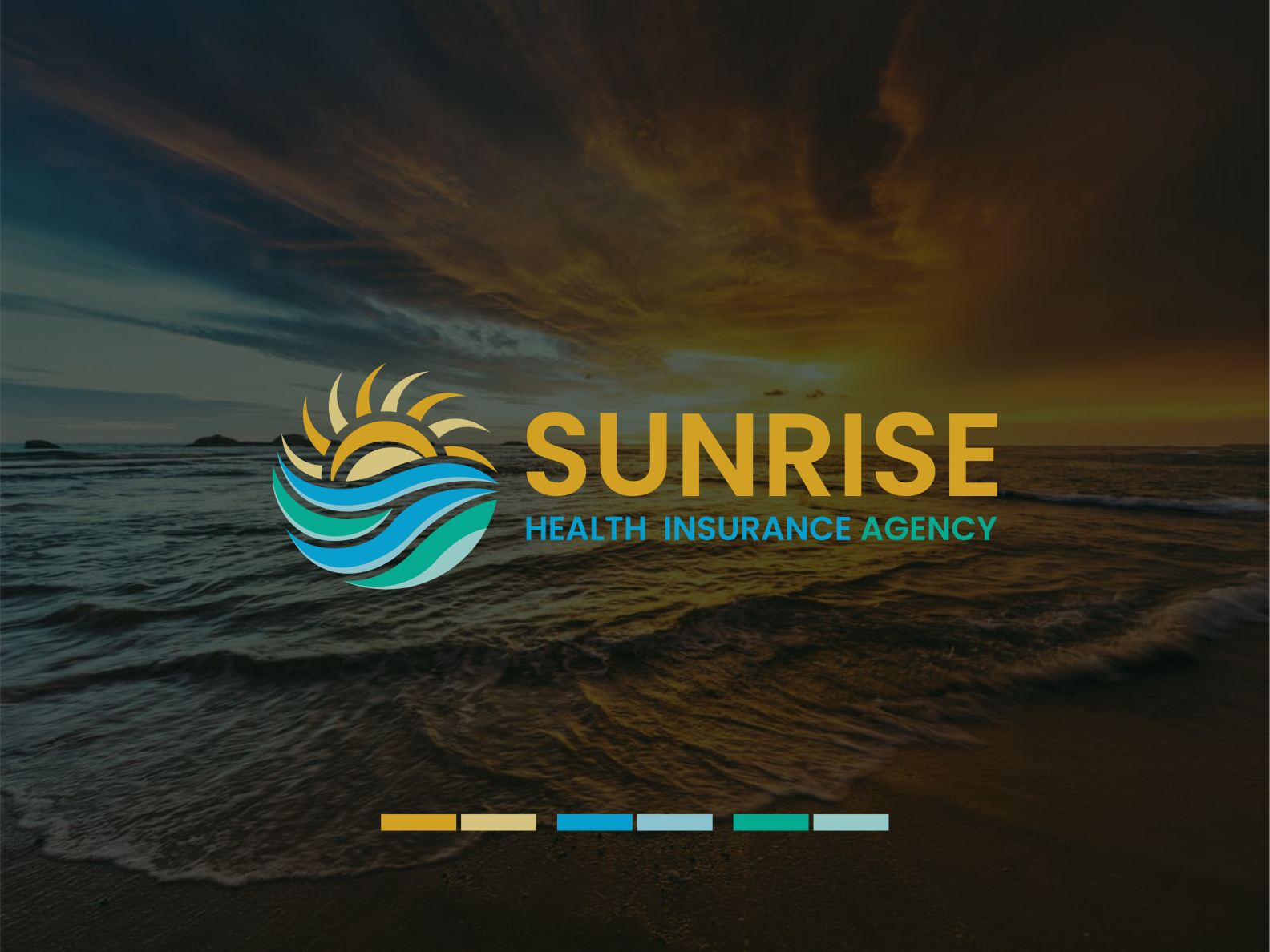 SUNRISE HEALTH INSURANCE AGENCY LOGO DESIGN by Nezam Uddin on Dribbble