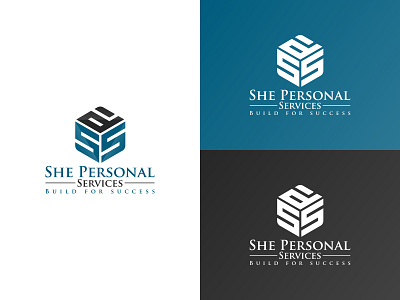 SHE PERSONAL SERVICES LOGO DESIGN