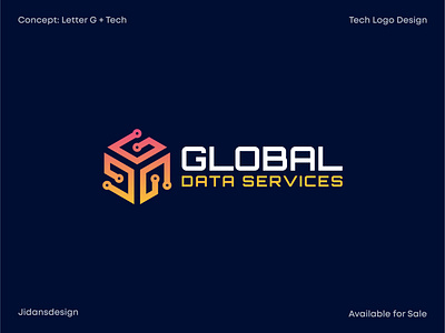 GLOBAL Tech Unused Logo Design