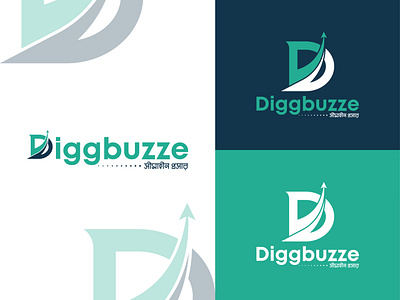 D Letter Minimalist Logo Design