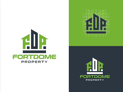 FDP Letter Property Logo Design