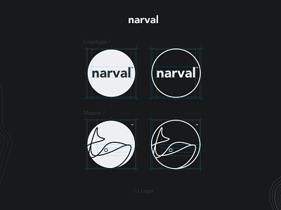 Narval Brand Guidelines / Logo branding graphic design logo