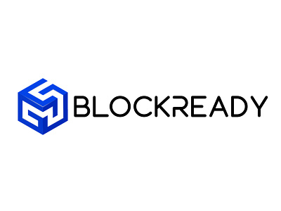 Blockready block brand branding cube design fintech graphic design illustration illustrator logo mexico minimal project tech vector
