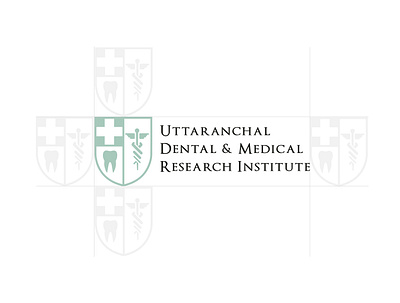 UDMRI Logo brand identity branding design graphic design green mint illustration illustrator logo logotype medical logo minimal vector