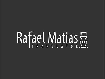 Rafael Matias Logo brand identity branding design graphic design illustrator logo minimal vector