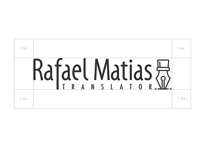 Rafael Matias Logo brand identity branding design graphic design illustrator logo minimal vector