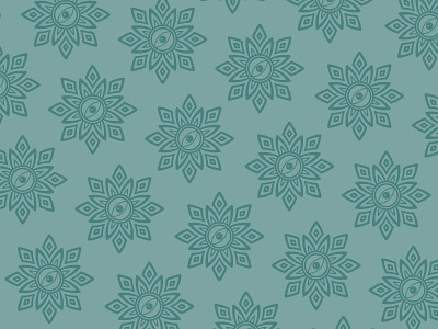 Pique Mandalas Pattern branding design designer graphic design green green mint illustration illustrator logo logotype mandalas minimal nature pattern pique mandalas vector