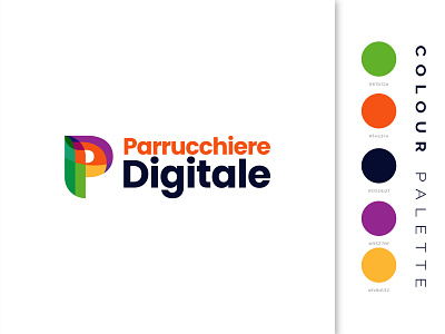 Parrucchiere Digitale • Colour Palette brand colour brand identity branding colour palette design graphic design logo