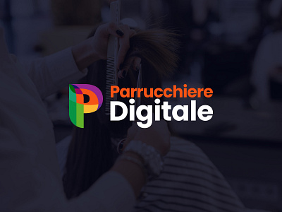 Parruchiere Digitale brand identity branding design graphic design logo minimal vector