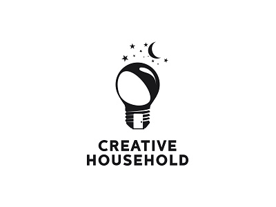 Creative Household logo branding bw creative design icon logo minimal poland studio