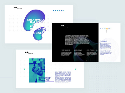 Creative Labs - webdesign abstract black creative design minimal purple startup ui ux web web design webdesign website