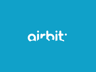 airbit air beat bit blue cityx logo minimal. cloud music production website
