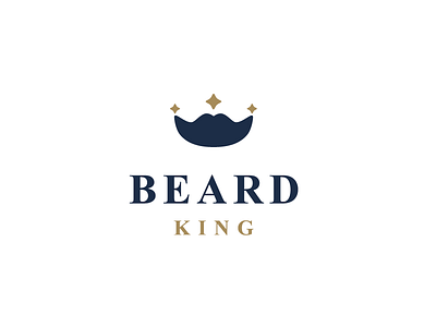 Beard King beard blue elegant gold king luxury oil royal